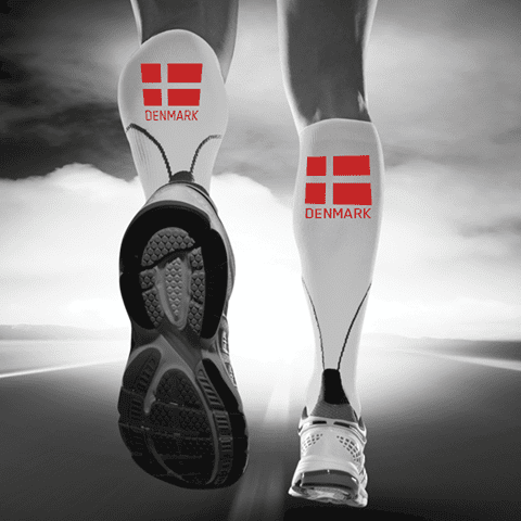 CEP Run ultralight Compression Socks DK Flag str 3 - Billede 1