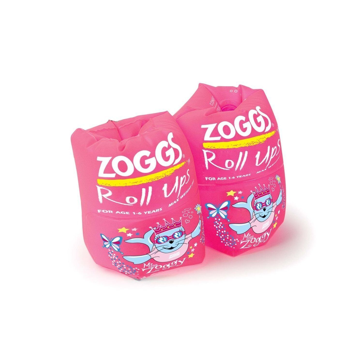 71oQGlm9kHL._SL1500_.jpg ZOGGS ZOGGY ROLL UPS 1-6 ÅR PINK - Billede 1