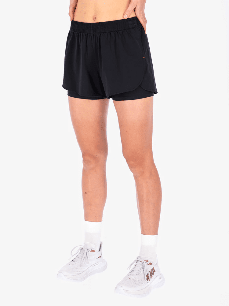 split shorts 1112 dame Fusion Womens Run Shorts - Billede 1
