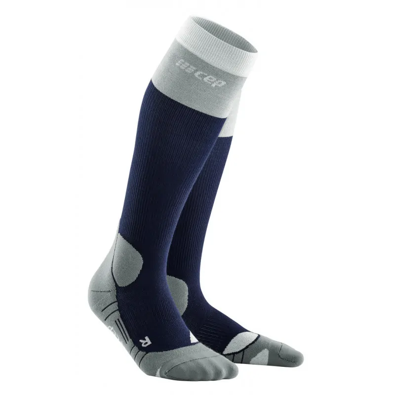 CEP hiking light merino compression socks - herre - marine blue/grey - str32-38 - Billede 1